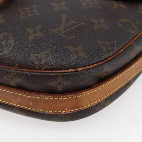 LOUIS VUITTON Monogram Jeune Fille GM Shoulder Bag M51225 LV Auth 147311