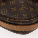 LOUIS VUITTON Monogram Jeune Fille GM Shoulder Bag M51225 LV Auth 147312-15