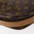 LOUIS VUITTON Monogram Jeune Fille GM Shoulder Bag M51225 LV Auth 147312-16