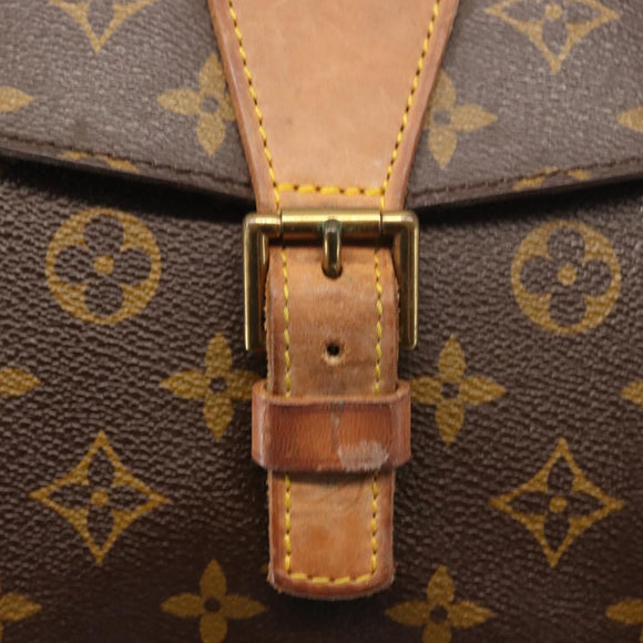 LOUIS VUITTON Monogram Jeune Fille GM Shoulder Bag M51225 LV Auth 147312