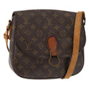 LOUIS VUITTON Monogram Saint Cloud GM Shoulder Bag M51242 LV Auth 147315-1