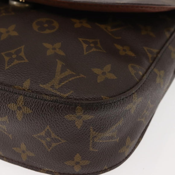LOUIS VUITTON Monogram Saint Cloud GM Shoulder Bag M51242 LV Auth 147315