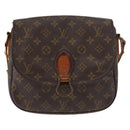 LOUIS VUITTON Monogram Saint Cloud GM Shoulder Bag M51242 LV Auth 147315-13