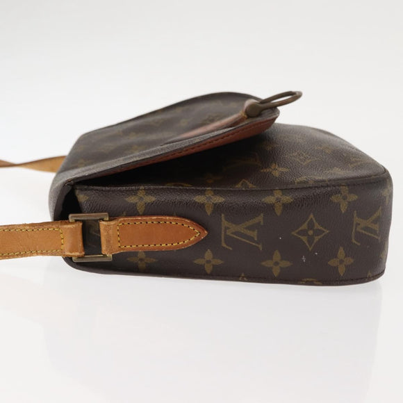 LOUIS VUITTON Monogram Saint Cloud GM Shoulder Bag M51242 LV Auth 147315