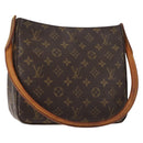 LOUIS VUITTON Monogram Looping MM Shoulder Bag M51146 LV Auth 147318-1