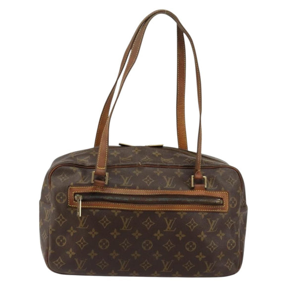 LOUIS VUITTON Monogram Cite GM Hand Bag M51181 LV Auth 147322