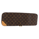 LOUIS VUITTON Monogram Etui 5 Cravat Necktie Case M47535 LV Auth 147323-1