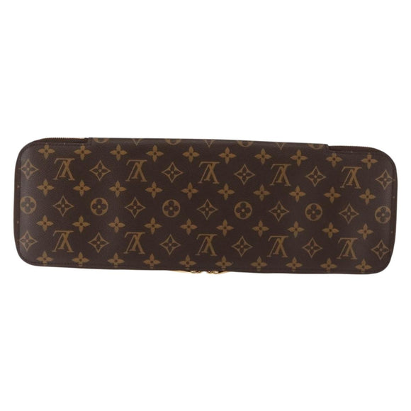LOUIS VUITTON Monogram Etui 5 Cravat Necktie Case M47535 LV Auth 147323