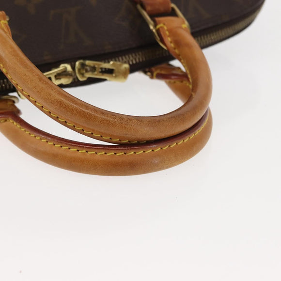 LOUIS VUITTON Monogram Alma Hand Bag M51130 LV Auth 147324