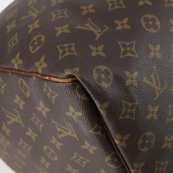 LOUIS VUITTON Monogram Keepall 60 Boston Bag M41422 LV Auth 147329