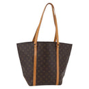 LOUIS VUITTON Monogram Sac Shopping Tote Bag M51108 LV Auth 147331-1