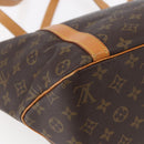 LOUIS VUITTON Monogram Sac Shopping Tote Bag M51108 LV Auth 147331-13