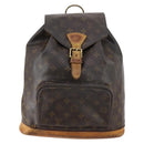 LOUIS VUITTON Monogram Montsouris GM Backpack M51135 LV Auth 147333-13