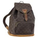 LOUIS VUITTON Monogram Montsouris GM Backpack M51135 LV Auth 147334-1