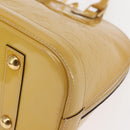 LOUIS VUITTON Vernis Alma PM Hand Bag 2way Rose Florentin M90170 Auth 147339-14