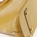 LOUIS VUITTON Vernis Alma PM Hand Bag 2way Rose Florentin M90170 Auth 147339-15