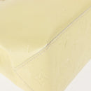 LOUIS VUITTON Monogram Vernis Reade PM Hand Bag Perle M91336 LV Auth 147341-15