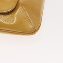 LOUIS VUITTON Monogram Vernis Thompson Street Bag Beige M91301 LV Auth 147342-14