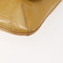 LOUIS VUITTON Monogram Vernis Thompson Street Bag Beige M91301 LV Auth 147342-15