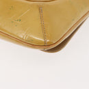LOUIS VUITTON Monogram Vernis Thompson Street Bag Beige M91301 LV Auth 147342-17
