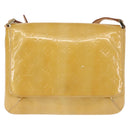 LOUIS VUITTON Monogram Vernis Thompson Street Bag Beige M91301 LV Auth 147342-13