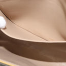 LOUIS VUITTON Monogram Vernis Thompson Street Bag Beige M91301 LV Auth 147342-22