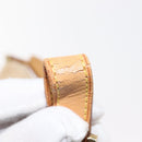 LOUIS VUITTON Monogram Vernis Thompson Street Bag Beige M91301 LV Auth 147342-9