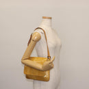 LOUIS VUITTON Monogram Vernis Thompson Street Bag Beige M91301 LV Auth 147342-23