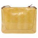 LOUIS VUITTON Monogram Vernis Thompson Street Bag Beige M91301 LV Auth 147342-2