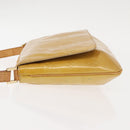 LOUIS VUITTON Monogram Vernis Thompson Street Bag Beige M91301 LV Auth 147342-4