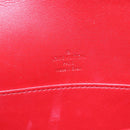 LOUIS VUITTON Monogram Vernis Thompson Street Bag Red Rouge M91094 Auth 147343-10