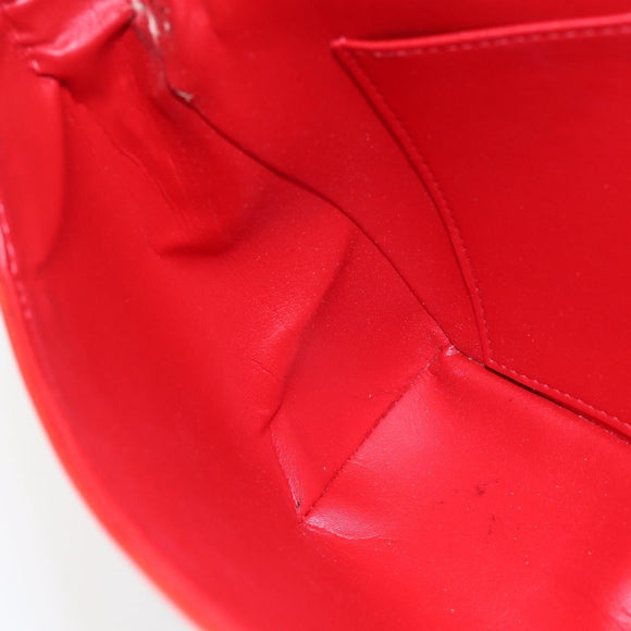 LOUIS VUITTON Monogram Vernis Thompson Street Bag Red Rouge M91094 Auth 147343