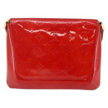 LOUIS VUITTON Monogram Vernis Thompson Street Bag Red Rouge M91094 Auth 147343 - 0