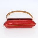 LOUIS VUITTON Monogram Vernis Thompson Street Bag Red Rouge M91094 Auth 147343-5