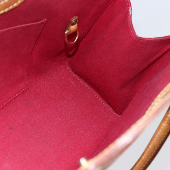 LOUIS VUITTON Monogram Vernis Roxbury Drive Bag Pomme D'amour M91987 Auth 147344