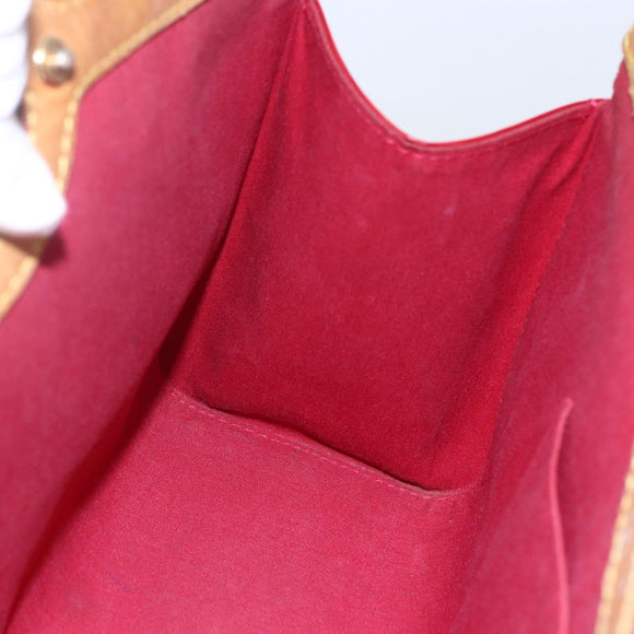 LOUIS VUITTON Monogram Vernis Roxbury Drive Bag Pomme D'amour M91987 Auth 147344