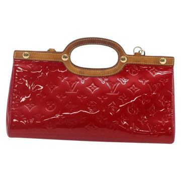 LOUIS VUITTON Monogram Vernis Roxbury Drive Bag Pomme D'amour M91987 Auth 147344 - 0