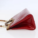 LOUIS VUITTON Monogram Vernis Roxbury Drive Bag Pomme D'amour M91987 Auth 147344-3