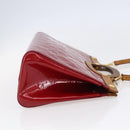 LOUIS VUITTON Monogram Vernis Roxbury Drive Bag Pomme D'amour M91987 Auth 147344-4