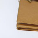 LOUIS VUITTON Epi Angian Shoulder Bag Beige M52116 LV Auth 147346-14