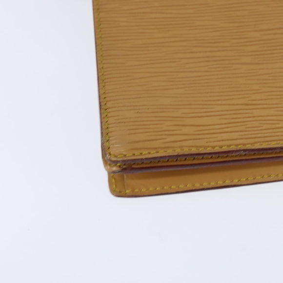 LOUIS VUITTON Epi Angian Shoulder Bag Beige M52116 LV Auth 147346