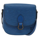 LOUIS VUITTON Epi Saint Cloud PM Shoulder Bag Blue M52195 LV Auth 147347-1