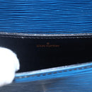 LOUIS VUITTON Epi Saint Cloud PM Shoulder Bag Blue M52195 LV Auth 147347-21