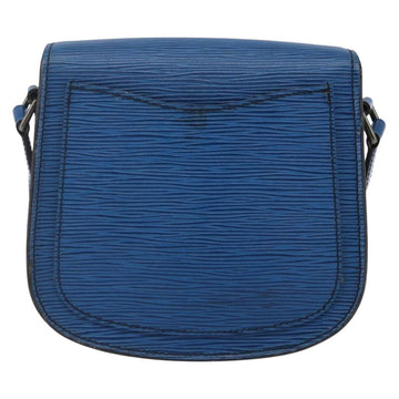 LOUIS VUITTON Epi Saint Cloud PM Shoulder Bag Blue M52195 LV Auth 147347 - 0