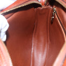 LOUIS VUITTON Epi Jeune Fille MM Shoulder Bag Kenya Brown M52153 LV Auth 147348-21