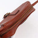 LOUIS VUITTON Epi Jeune Fille MM Shoulder Bag Kenya Brown M52153 LV Auth 147348-6