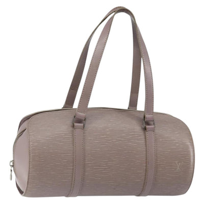 LOUIS VUITTON Epi Soufflot Hand Bag Lilac M5222B LV Auth 147349