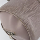 LOUIS VUITTON Epi Soufflot Hand Bag Lilac M5222B LV Auth 147349-14