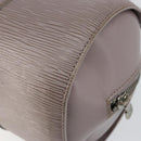 LOUIS VUITTON Epi Soufflot Hand Bag Lilac M5222B LV Auth 147349-15