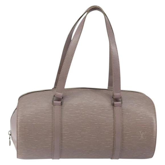 LOUIS VUITTON Epi Soufflot Hand Bag Lilac M5222B LV Auth 147349